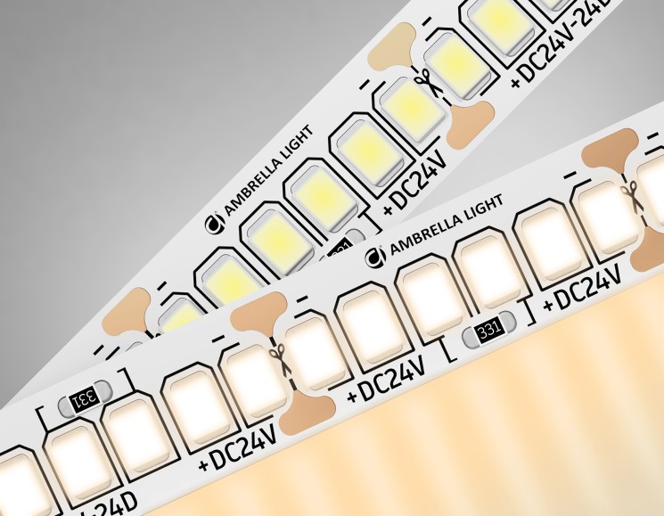 Ambrella Light Светодиодная лента GS3401 2835 240Led 20W 24V IP20 3000K GS GS3401