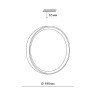 Настенно-потолочный светильник СОНЕКС WOODI 7603/EL