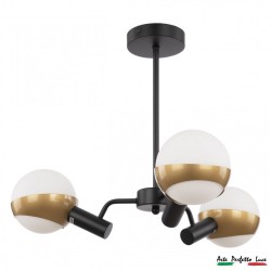 Люстра APL2234181/3 BK+WH+GD Arte Perfetto Luce (APL223S248)