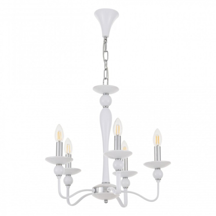 Люстра 820201.1.5.140.U.E14 Wh.Cr Arte Milano (Подвесные)