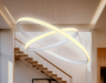 Ambrella Light Подвесная светодиодная люстра Line FL407