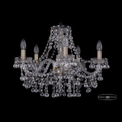 Люстра хрустальная 1409/5/195 Pa Bohemia Ivele Crystal (Стеклянный рожок)