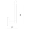 Бра Divinare LOKKI 2543/04 AP-1