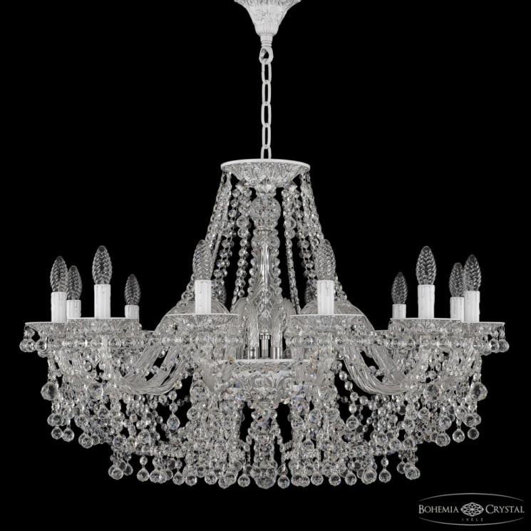 Люстра хрустальная AL16309/12/300 WMN Bohemia Ivele Crystal (Комбинированные)
