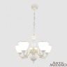 Люстра с плафонами подвесная 342837/5 WT+G Arte Milano (Подвесные)