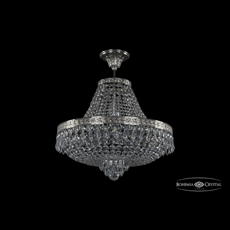 Люстра хрустальная 19271/H1/45IV Ni Bohemia Ivele Crystal (Потолочные)