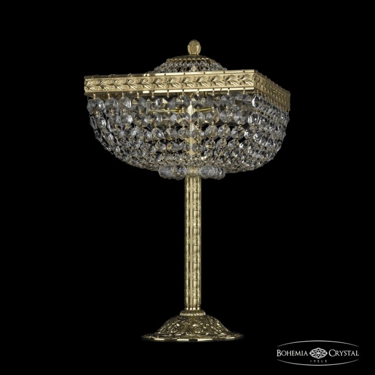 Настольная лампа хрустальная 19282L6/25IV G Bohemia Ivele Crystal (Потолочные)