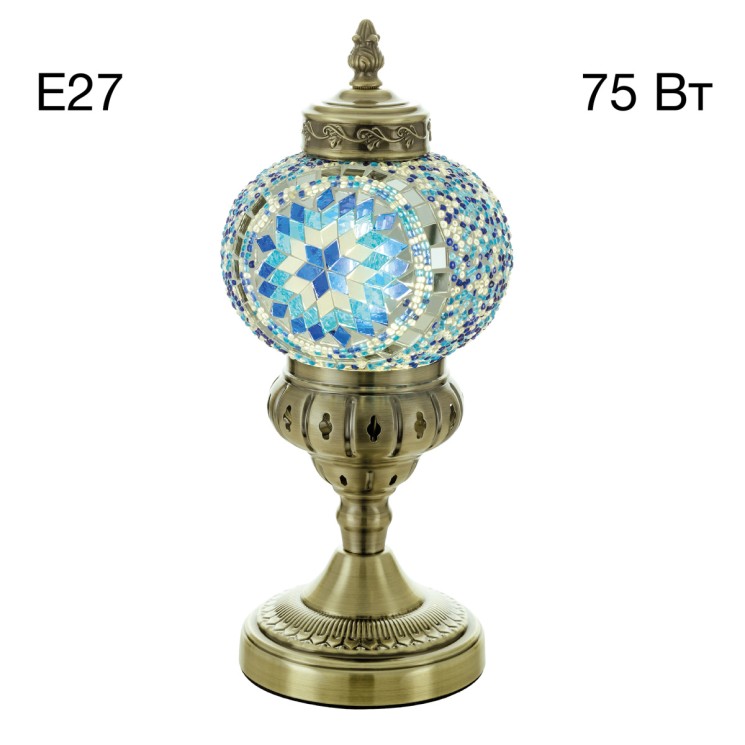 Citilux Каир CL419816 Настольная лампа Мозаика Синяя