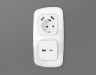 Ambrella Light Лицевая панель для розетки 2USB тип A+C QUANT Ambrella Volt OMEGA OP1110