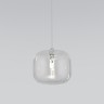 Подвесной светильник со стеклянным плафоном                      Eurosvet  50129/1 хром