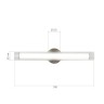 Настенный светильник ST Luce Enfys SL2010.131.01