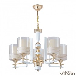 Люстра 306087/5 Wh/Gd Arte Milano (Подвесные)