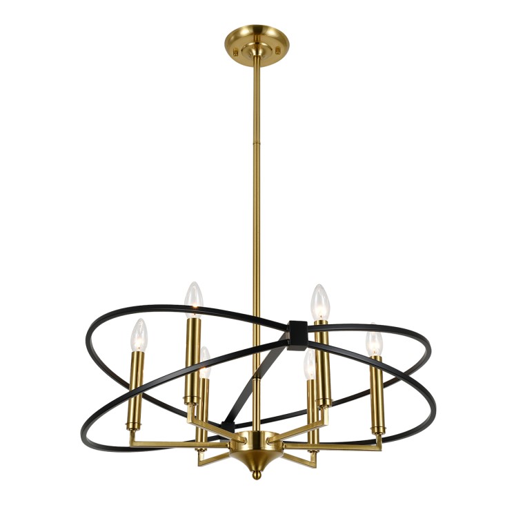 Indigo Светильник на штанге 10020/6R Black