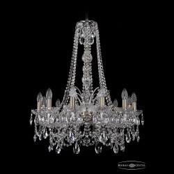 Люстра хрустальная 1411/12/240/h-83 Pa Bohemia Ivele Crystal (Стеклянный рожок)