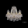 Люстра хрустальная 1403/10/141 G Bohemia Ivele Crystal (Стеклянный рожок)