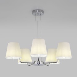Подвесная люстра                      Eurosvet  60155/5 хром