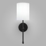 Настенный светильник с тканевым абажуром                      Eurosvet  60162/1 черный