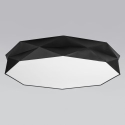 Потолочный светильник с тканевым абажуром                      TK Lighting  4227 Kantoor Black