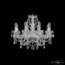 Люстра хрустальная 1411/8/195 Ni Bohemia Ivele Crystal (Стеклянный рожок)