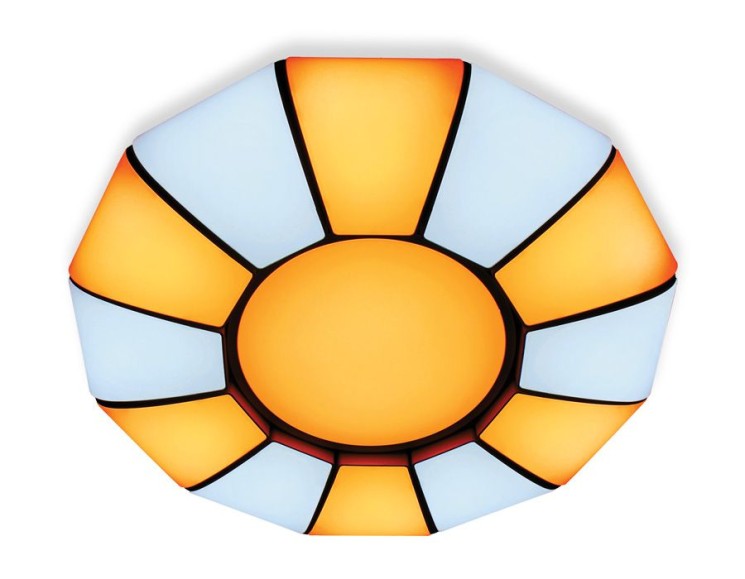 Ambrella Light Потолочный светодиодный светильник Parus FP2311 WH 114W D480