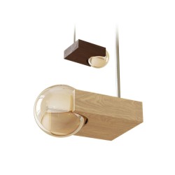 WOODLED GALACTIC Omega Chandelier