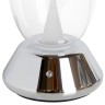 Light Star 807904 UovoIII Настольная лампа диммируемая 10W 3000K прозрачный/хром