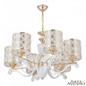 Люстра 303097/6 Wh/Gd Arte Milano (Подвесные)