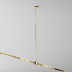 Maytoni Крепление потолочное Long 760мм с прямым коннектором питания Flarity латунь