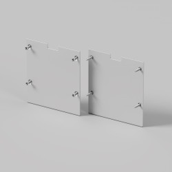 Maytoni Комплект заглушек (для профиля 50×50) 2 шт., ALM-5050-S-EC 642046