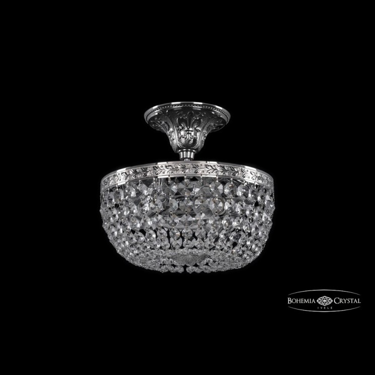 Люстра хрустальная 19111/25IV Ni Bohemia Ivele Crystal (Потолочные)