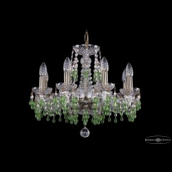 Люстра хрустальная 1410/8/160 Pa V5001 Bohemia Ivele Crystal (Стеклянный рожок)