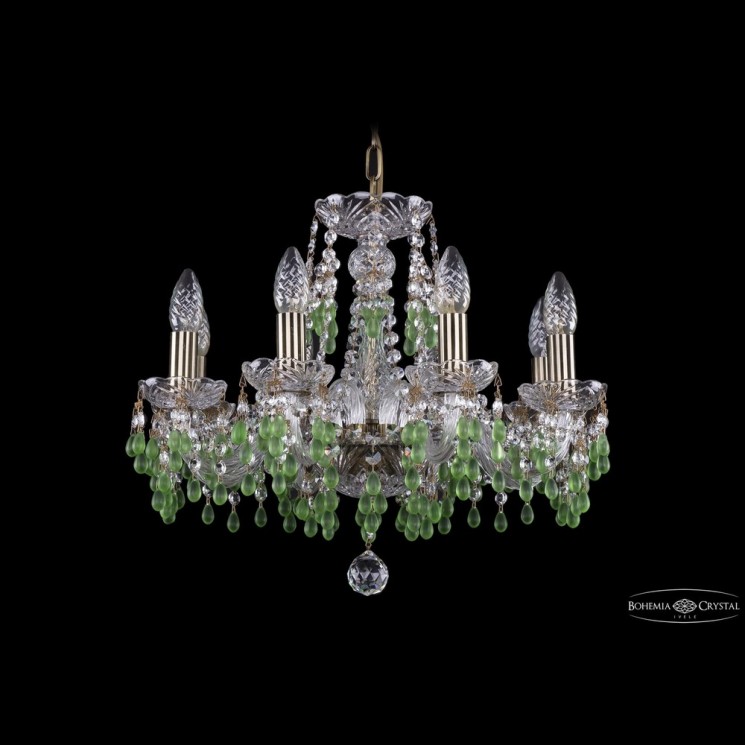 Люстра хрустальная 1410/8/160 Pa V5001 Bohemia Ivele Crystal (Стеклянный рожок)