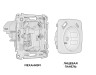 Ambrella Light Комплект механизма электрической розетки Ambrella Volt OMEGA MO660010