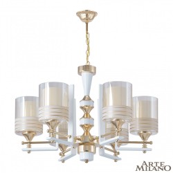 Люстра 306087/6 Wh/Gd Arte Milano (Подвесные)
