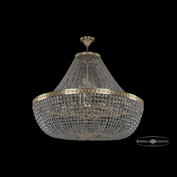 Люстра хрустальная 19111/H1/100IV G Bohemia Ivele Crystal (Потолочные)
