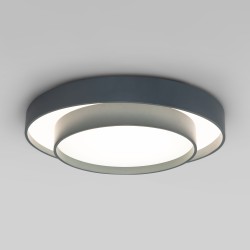 Потолочный  светодиодный светильник с регулировкой яркости и цветовой температуры                      Eurosvet  90331/2 серый