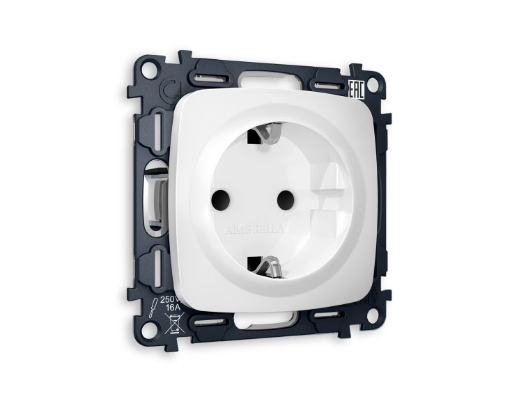 Ambrella Light Комплект механизма электрической розетки Ambrella Volt OMEGA MO127010