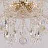 Люстра хрустальная 107/12+6/360 G Bohemia Ivele Crystal (Стеклянный рожок)