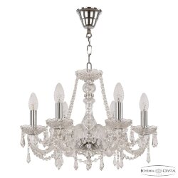 Люстра хрустальная 104/6/165 Ni Bohemia Ivele Crystal (Стеклянный рожок)