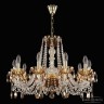 Люстра с цветным хрусталём 5402/10/240 G Amber/M-1H K721 Bohemia Ivele Crystal (5402)