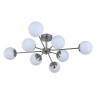 150008/8R E27*60W Satin nickel