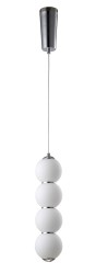 Crystal Lux Светильник подвесной Crystal Lux DESI SP4 CHROME/WHITE