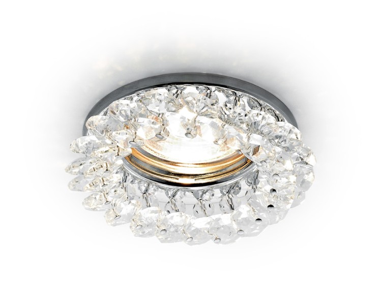 Ambrella Light Встраиваемый светильник Crystal Spot K206 CL/CH