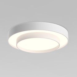 Потолочный светодиодный светильник с регулировкой яркости и цветовой температуры                      Eurosvet  90331/2 белый