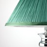 Настольный светильник с тканевым абажуром                      Eurosvet  008/1T зеленый