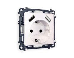 Ambrella Light Комплект механизма электрической розетки Ambrella Volt ALFA MA209010