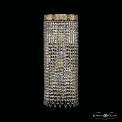 Бра хрустальные 83401B/20IV-50 G Drops Bohemia Ivele Crystal (Спирали и каскады)