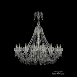 Люстра хрустальная 1403/20/530/XL-160 G Bohemia Ivele Crystal (Стеклянный рожок)