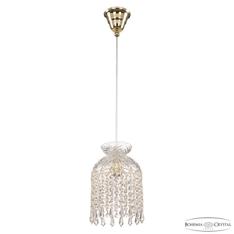 Подвесной светильник с хрусталём 14781P/16 G Drops Bohemia Ivele Crystal (1478)