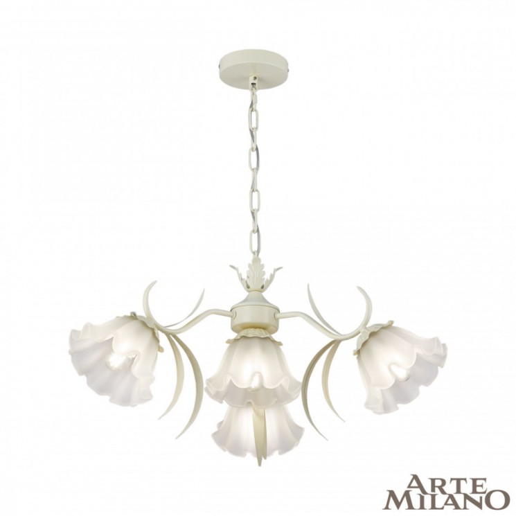 Люстра с плафонами в виде цветка 316066/D680/4 IV Arte Milano (Подвесные)